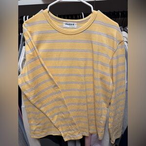 Parke Birthday Collection Striped Long Sleeve size Large